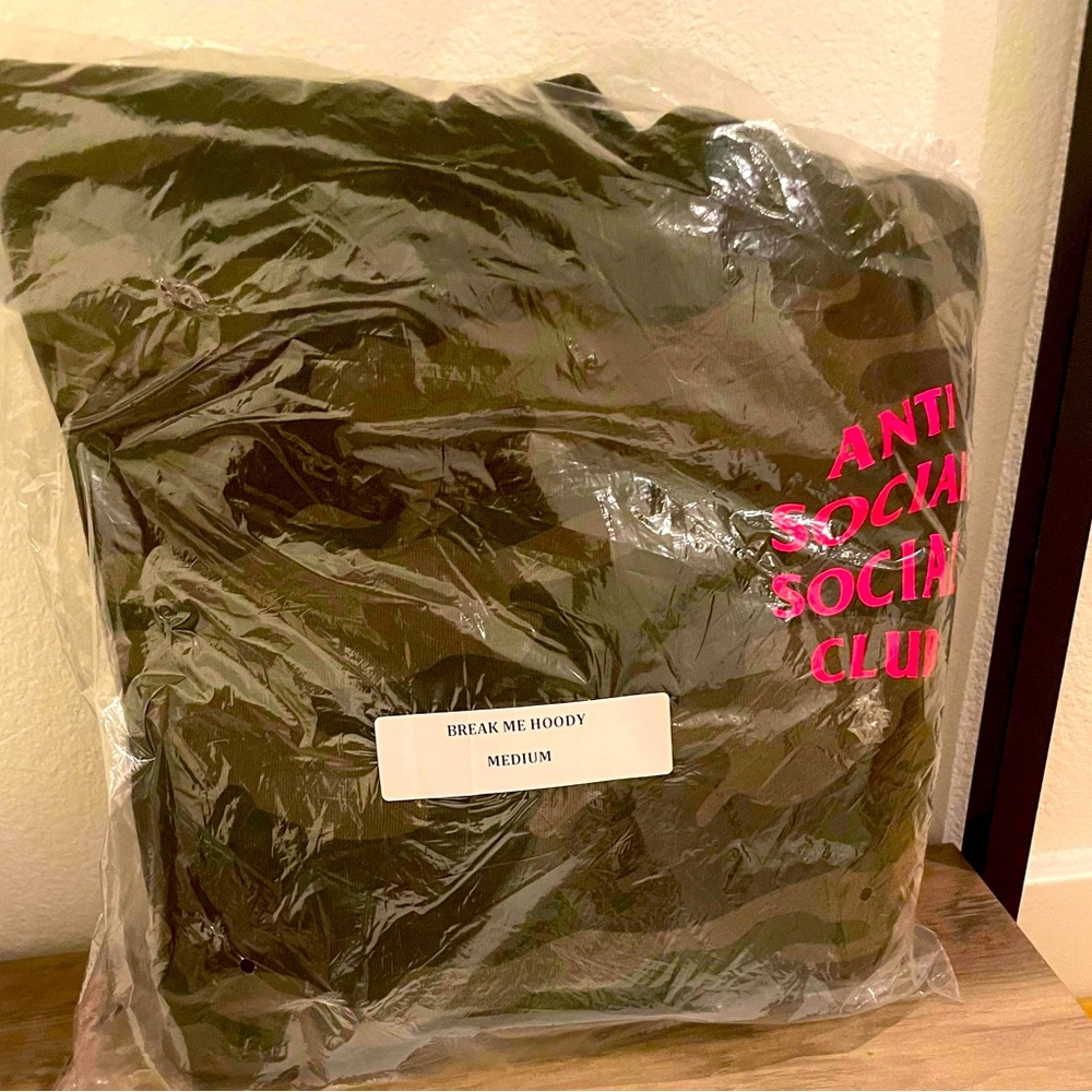 Anti Social Social Club  "Break Me Camo" Hoodie